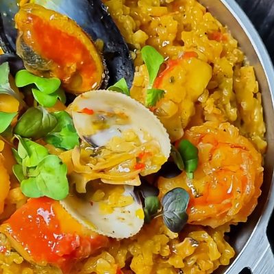 Arroz con mariscos