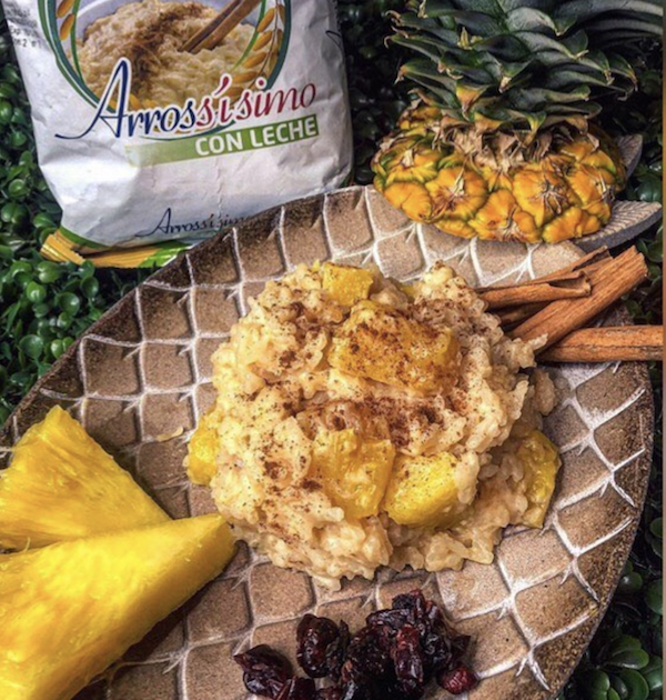 Arroz con Leche y Piña