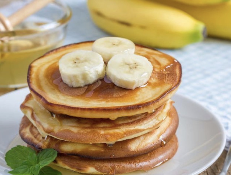 Pancakes con Harina de Arroz