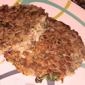 Tortitas de Arroz y Lentejas