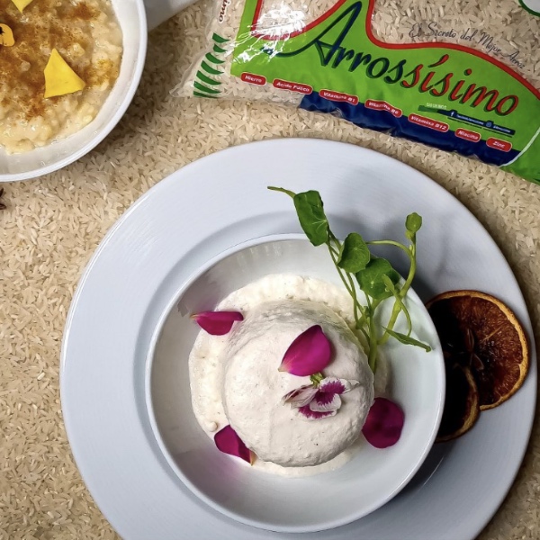 Paletas de arroz con leche