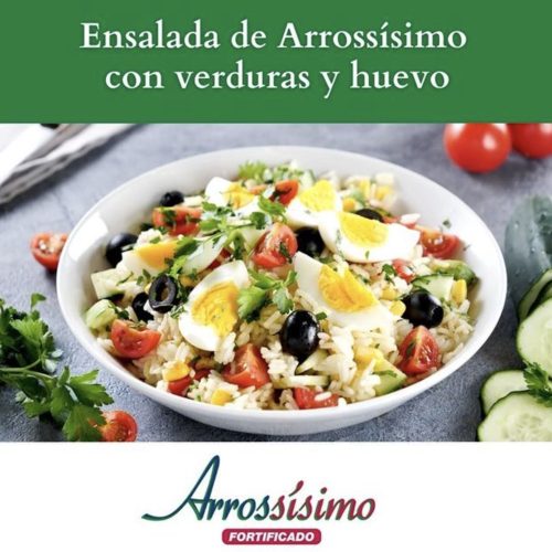 Arrossisimo con verduras y huevo