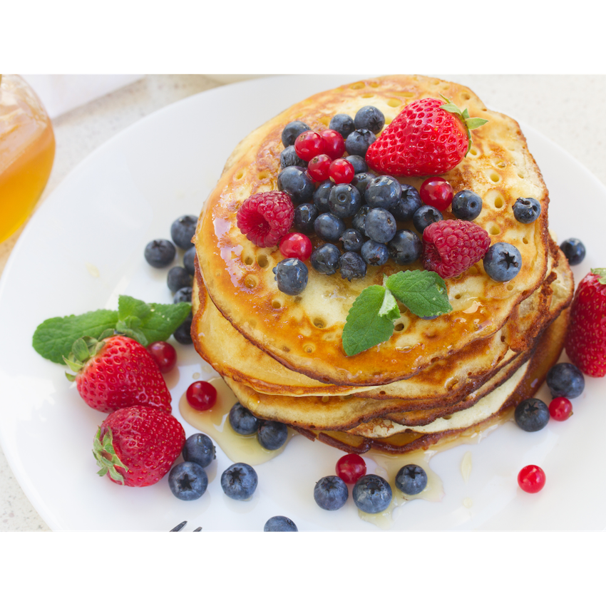 Pancakes con frutos rojos | Arrossisimo