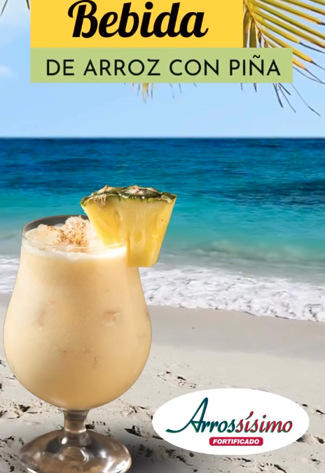 Bebida de Arroz con piña
