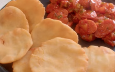 Hojaldres de harina de arroz