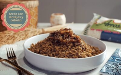 Arroz con Lentejas y Cebolla