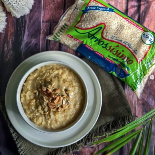 Arroz con leche y pistachios Arrossisimo