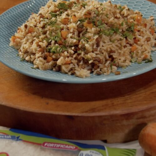 Arroz con Lentejas