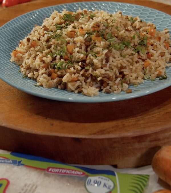Arroz con Lentejas