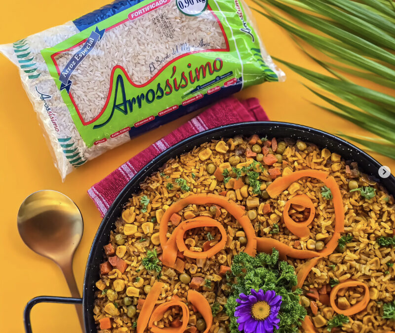 Arrossísimo con vegetales y especias