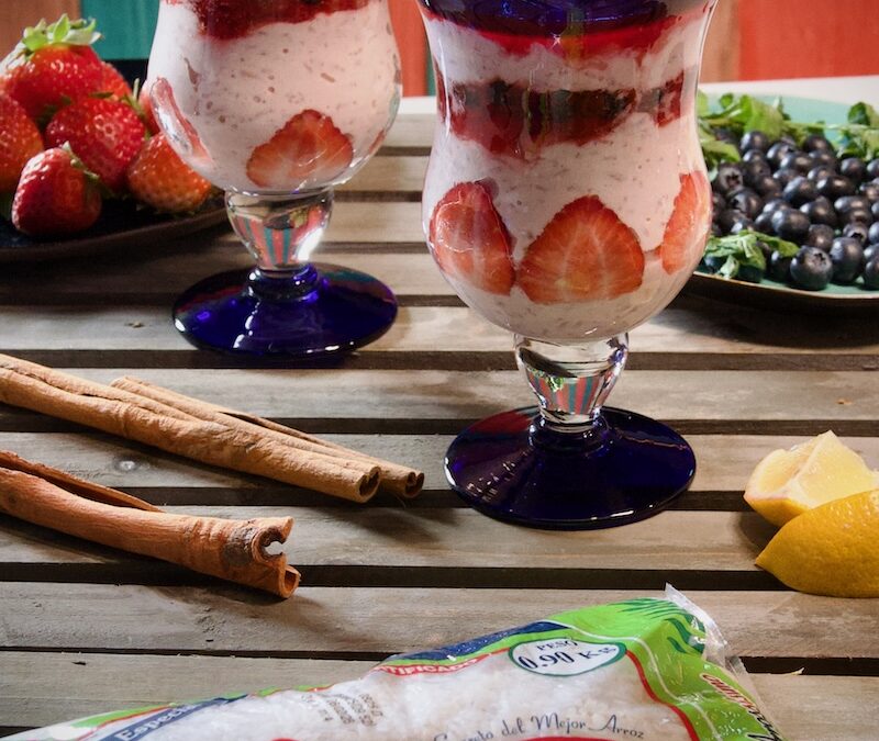 Cheesecake de Arroz con Leche