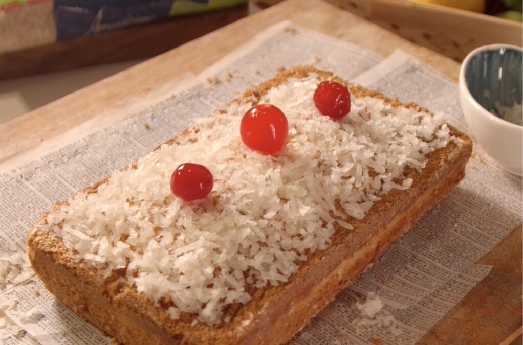 Pastel de Arroz dulce libre de gluten