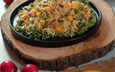 Ensalada de Arroz con Mango